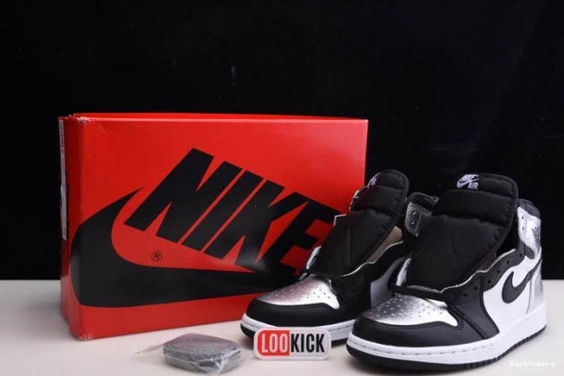 Kick Theory SILVER 1 WMNS HIGH CD0461-001 TOE JORDAN AIR OG 0803